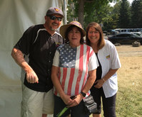 Gary & Julie and Yours Truly - Garlic Festival, 2018