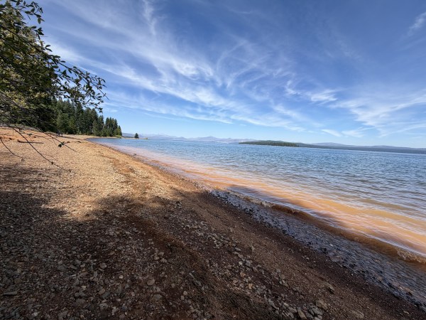 View from Dyer day use beach