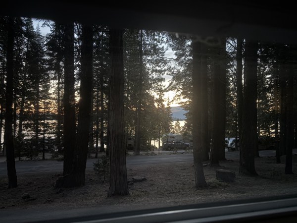 Last look out the window.