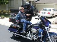 Riding to the Delta with Mom