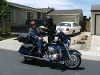 Riding to the Delta with Mom