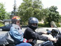 Riding to the Delta with Mom